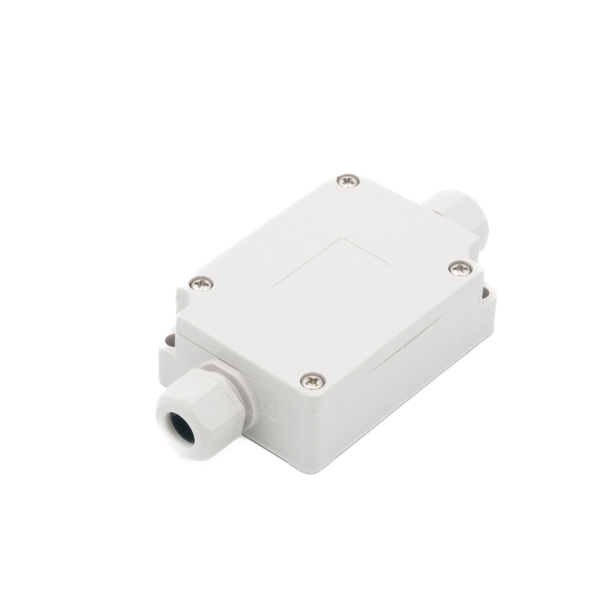 Boxco Terminal Box 6-pole with Waterproof Connector 1.97 x 2.76 x 0.94 Inches(50 x 70 x 24mm) IP67, IK08, ABS, Grey Cover - PHOTO 1