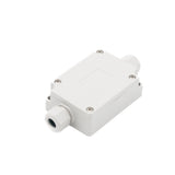 Boxco Terminal Box 6-pole with Waterproof Connector 1.97 x 2.76 x 0.94 Inches(50 x 70 x 24mm) IP67, IK08, ABS, Grey Cover - PHOTO 1