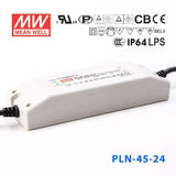 Mean Well PLN-45-24 Power Supply 45W 24V - IP64 1.9A