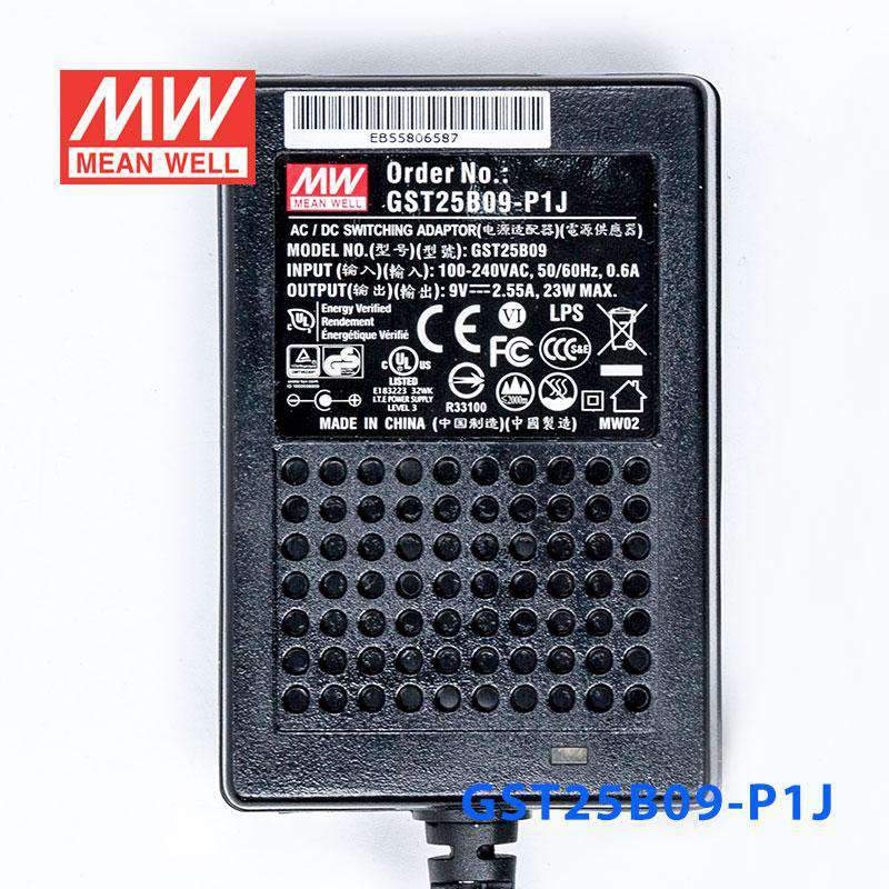 Mean Well GST25B09-P1J Power Supply 23W 9V - PHOTO 2