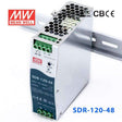 Mean Well SDR-120-48 Single Output Industrial Power Supply 120W 48V 2.5A - DIN Rail