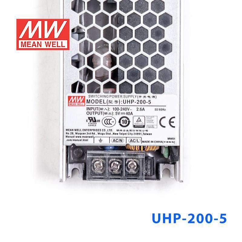 Mean Well UHP-200-5 Power Supply 200W 5V - PHOTO 1