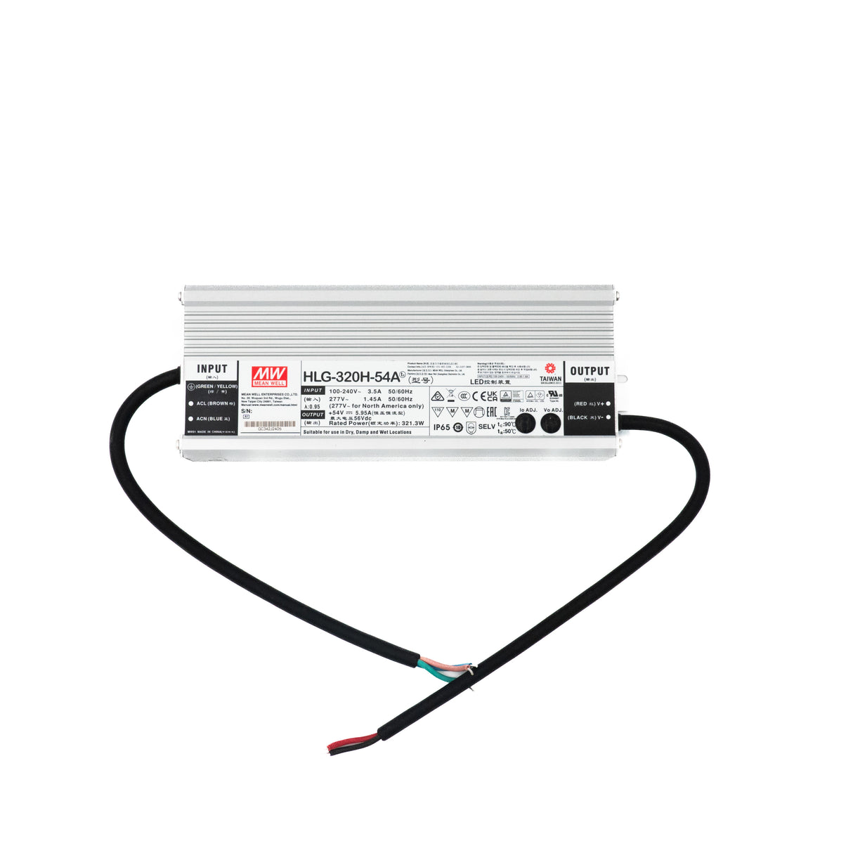 Mean Well HLG-320H-54A Power Supply 320W 54V - Adjustable - PHOTO 1
