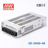 Mean Well SD-200D-48 DC-DC Converter - 200W - 72~144V in 48V out 8.4A