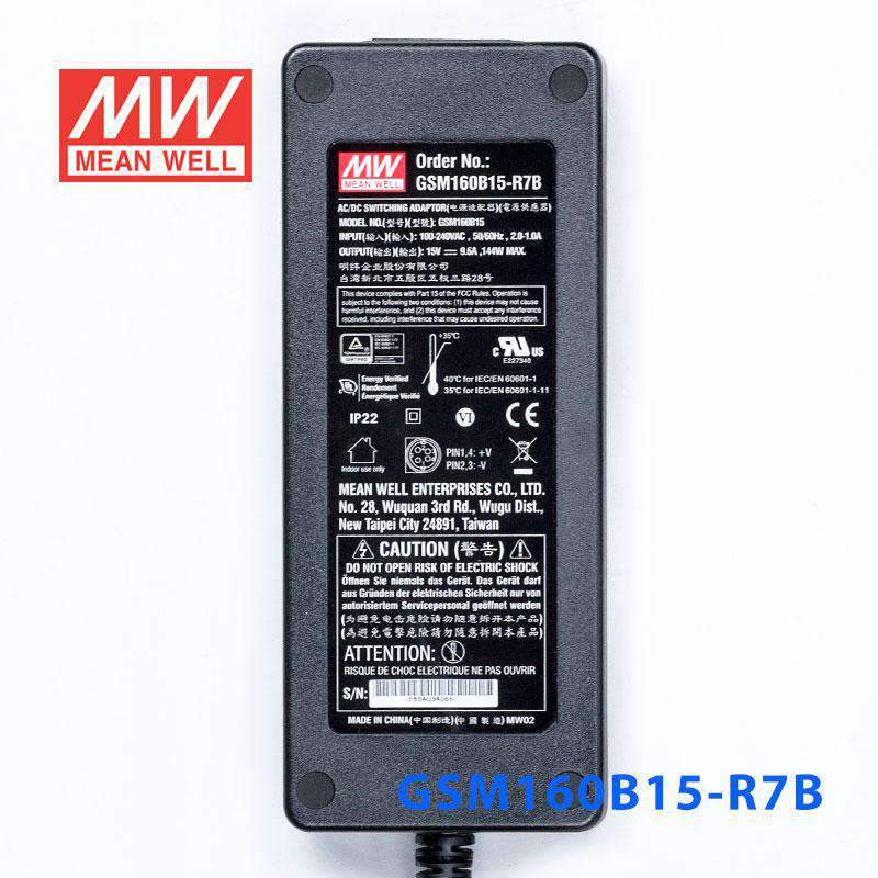 Mean Well GSM160B15-R7B Power Supply 144W 15V - PHOTO 2