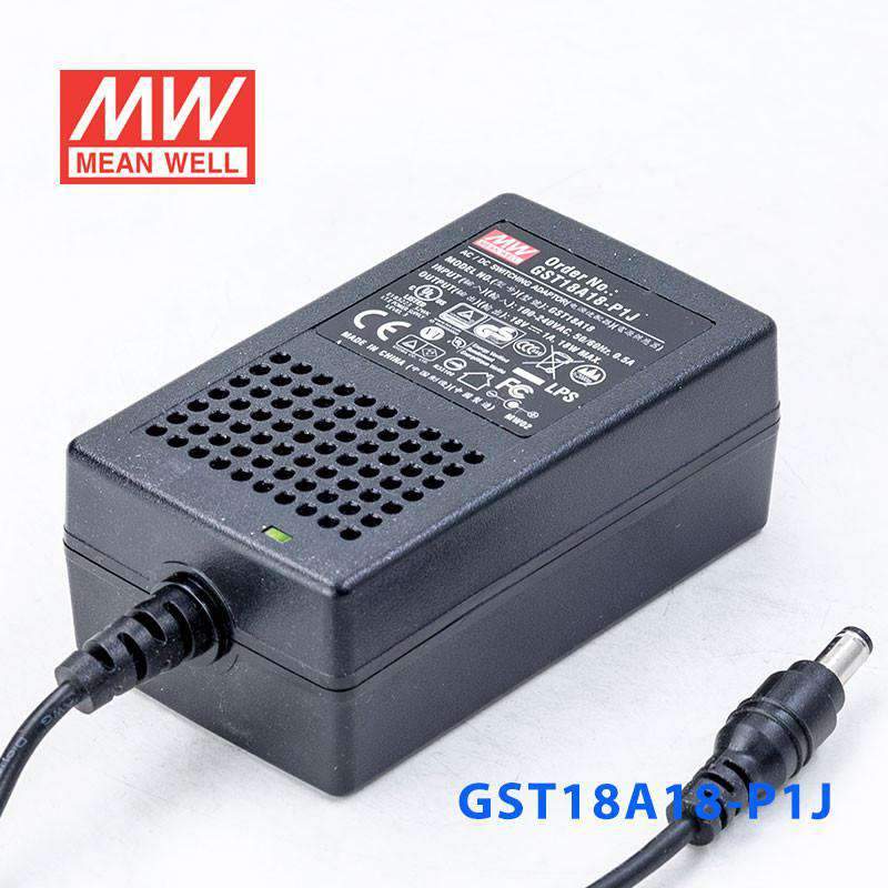 Mean Well GST18A18-P1J Power Supply 18W 18V - PHOTO 1