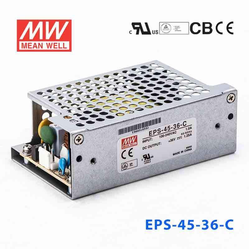 Mean Well EPS-45-36-C Power Supply 45W 36V 1.25A