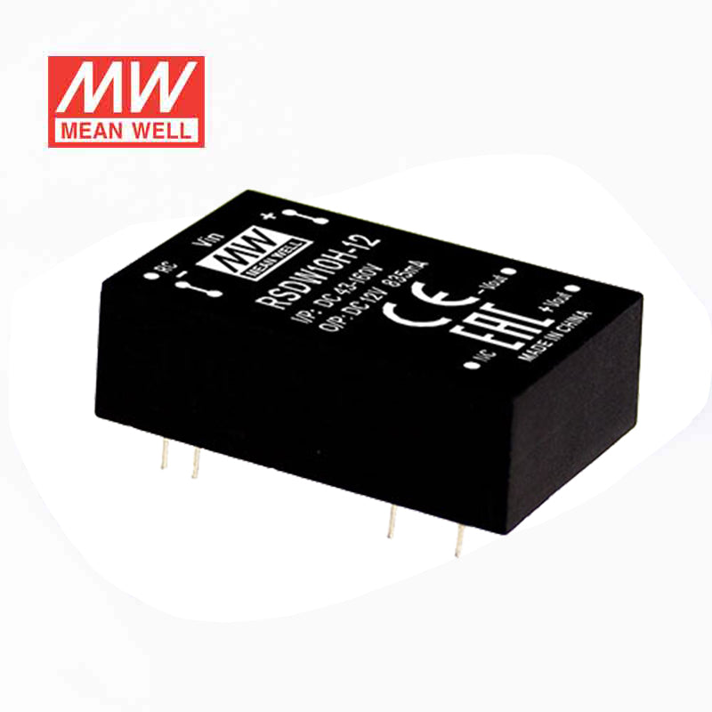 Mean Well RSDW10H-12 DC-DC Converter - 10W - 43~160V in 12V out