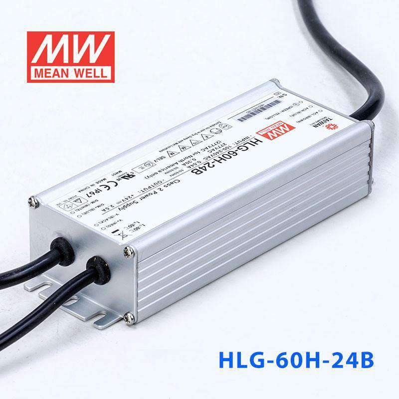 Mean Well HLG-60H-24B Power Supply 60W 24V - Dimmable 2.5A - PHOTO 3