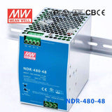 Mean Well NDR-480-48 Single Output Industrial Power Supply 480W 48V 10A - DIN Rail