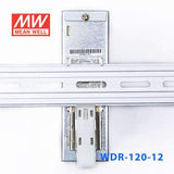 Mean Well WDR-120-12 Single Output Industrial Power Supply 120W 12V 10A - DIN Rail - PHOTO 4