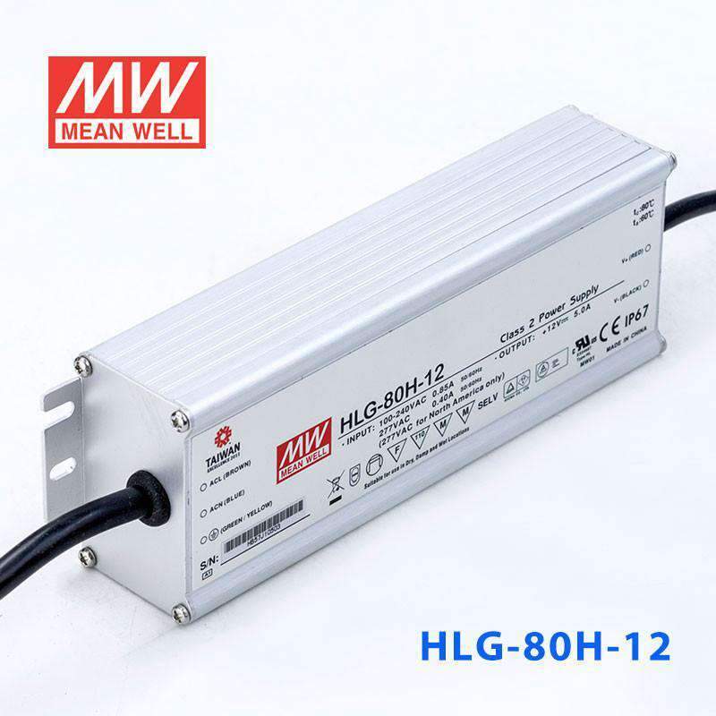 Mean Well HLG-80H-12 Power Supply 60W 12V - PHOTO 1