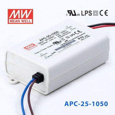 Mean Well APC Series LED Power Supply 1050mA  (25~35W)