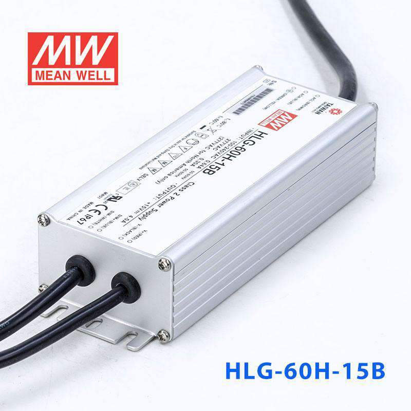 Mean Well HLG-60H-15B Power Supply 60W 15V - Dimmable - PHOTO 3
