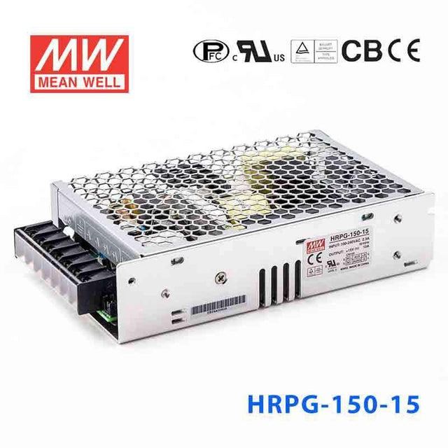 Mean Well HRPG-150-15  Power Supply 150W 15V