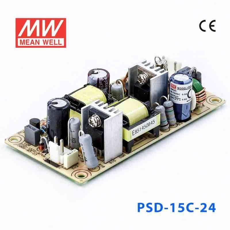 Mean Well PSD-15C-24 DC-DC Converter - 14.4W - 36~72V in 24V out