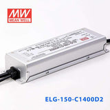 Mean Well ELG-150-C1400D2 AC-DC Single output LED Driver (CC) with PFC - PHOTO 3