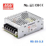 Mean Well RS-35-3.3 Power Supply 35W 3.3V