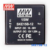 Mean Well SKE15B-12 DC-DC Converter - 15W - 18~36V in 12V out 1.25A - PHOTO 2