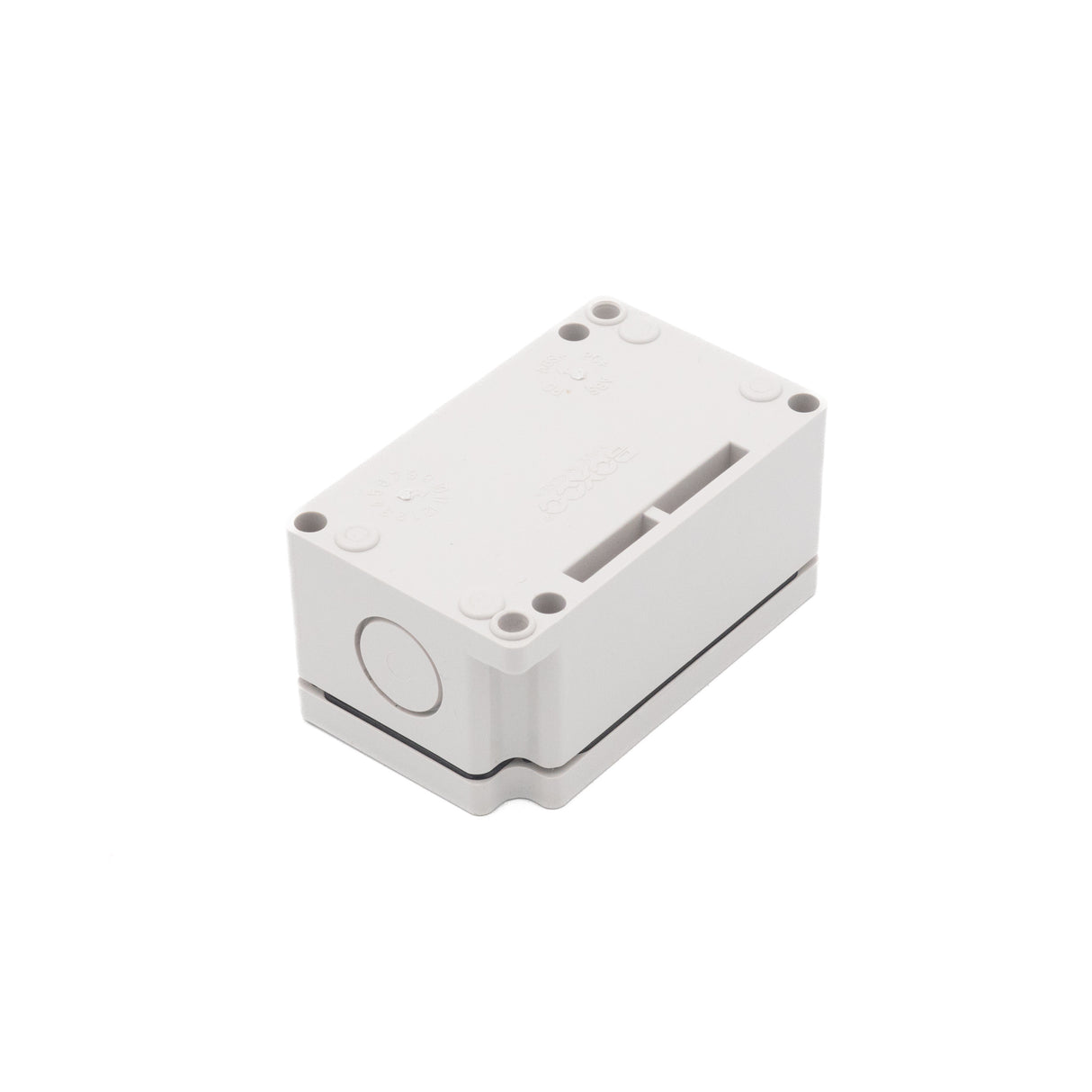 Boxco Terminal Box 6-pole 2.17 x 3.58 x 1.69 Inches(55 x 91 x 43mm) IP67, IK08, ABS, Grey Cover - PHOTO 3