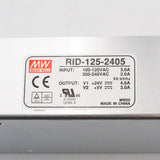 Mean Well RID-125-2405 AC-DC Dual output enclosed power supply 125W 3A - PHOTO 1