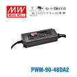 Mean Well PWM-90-48DA2 Power Supply 90W 48V DALI2 1.88A