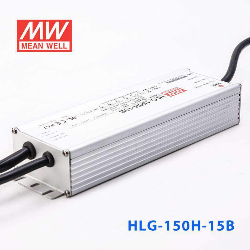 Mean Well HLG-150H-15B Power Supply 150W 15V - Dimmable 10A - PHOTO 3