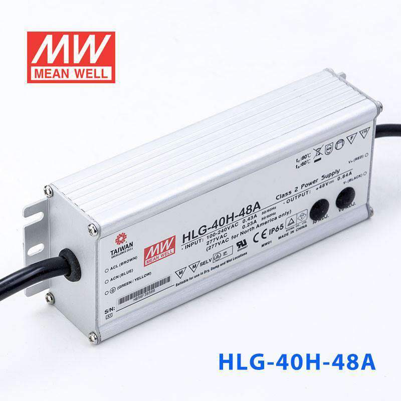 Mean Well HLG-40H-48A Power Supply 40W 48V - Adjustable - PHOTO 1