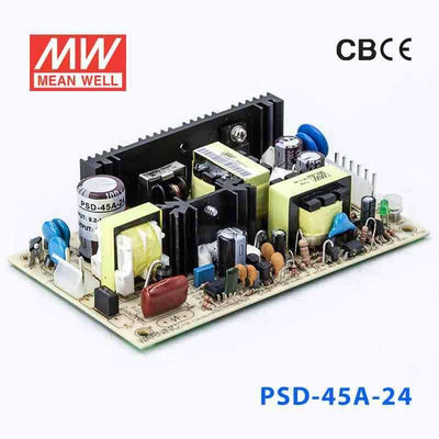Mean Well PSD-45A-24 DC-DC Converter - 30W - 9~18V in 24V out 1.25A