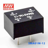 Mean Well SMA01M-12 DC-DC Converter - 1W - 10.8~13.2V in 12V out 84mA - PHOTO 1