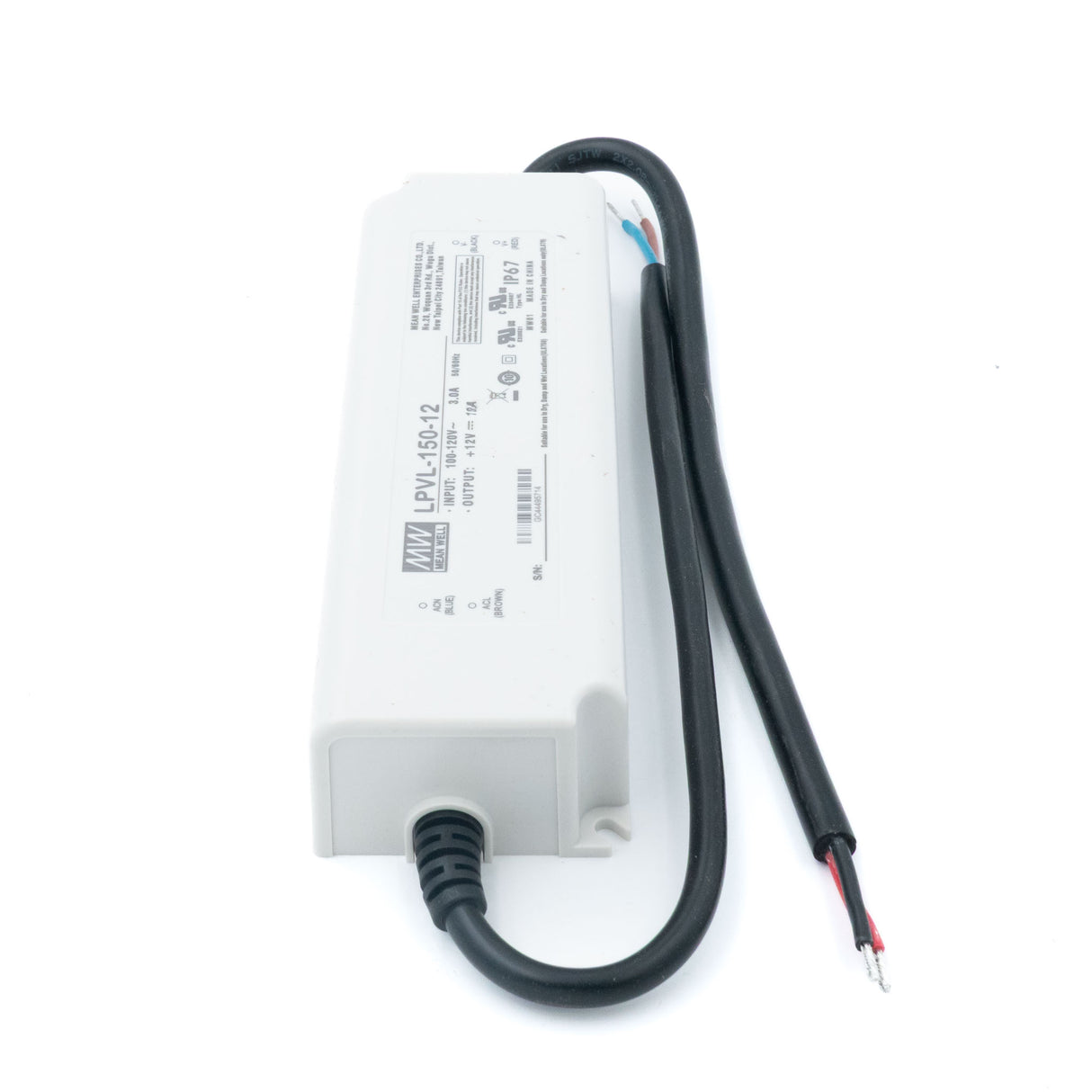 Mean Well LPVL-150-12 Power Supply 150W 12V 10A - PHOTO 2