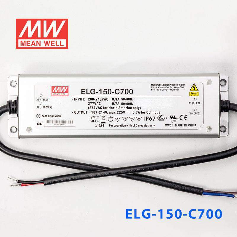 Mean Well ELG-150-C700 Power Supply 150W 700mA - PHOTO 2