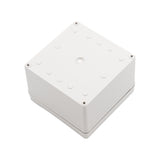 Boxco S-Series 5.91 x 5.91 x 3.94 Inches(150x150x100mm) Plastic Enclosure, IP67, IK08, ABS, Grey Cover, Screw Type - PHOTO 1