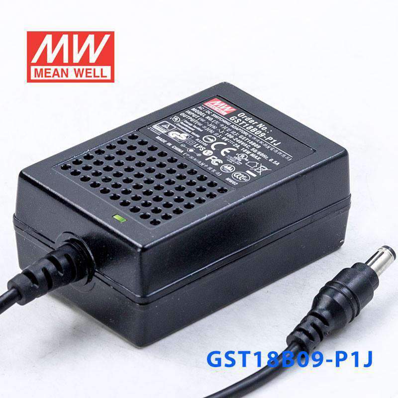 Mean Well GST18B09-P1J Power Supply 18W 9V - PHOTO 1
