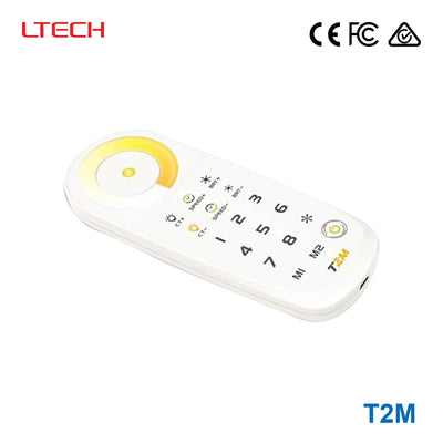 Ltech T2M Wireless RF Multi-zone Remote - Colour Temperature