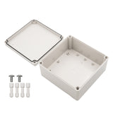 Boxco S-Series 7.87 x 7.87 x 3.94 Inches(200x200x100mm) Plastic Enclosure, IP67, IK08, ABS, Grey Cover, Screw Type - PHOTO 2