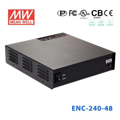 Mean Well ENC-360-48 Desktop Type Chargers 360W 57.6V 6A - 3-stage programmable charger