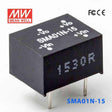 Mean Well SMA01N-15 DC-DC Converter - 1W - 21.6~26.4V in 15V out 67mA
