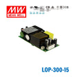 Mean Well LOP-300-15 300W 4"×2" Low Profile Open Frame Power Supply 15V 12A