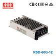 Mean Well RSD-60G-12 DC-DC Converter - 30W - 9~36V in 12V out