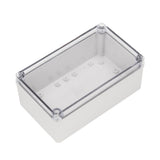 Boxco S-Series 5.91 x 9.84 x 3.94 Inches(150x250x100mm) Plastic Enclosure, IP67, IK08, ABS, Transparent Cover, Screw Type - PHOTO 2