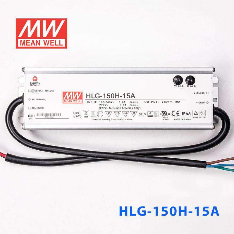 Mean Well HLG-150H-15A Power Supply 150W 15V - Adjustable 10A - PHOTO 2