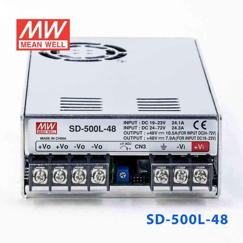 Mean Well SD-500L-48 DC-DC Converter - 500W - 19~72V in 48V out 10.5A - PHOTO 2