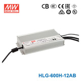 Mean Well HLG-600H-12AB Power Supply 480W 12V - Adjustable and Dimmable