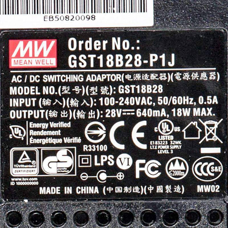 Mean Well GST18B28-P1JPower Supply 18W 28V - PHOTO 4