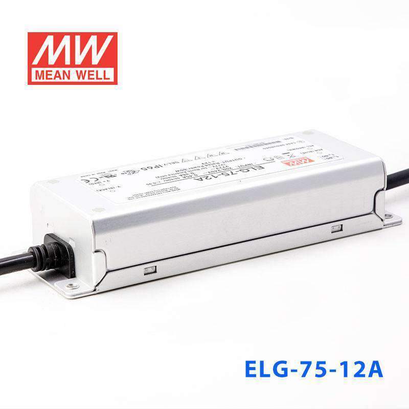 Mean Well ELG-75-12A Power Supply 60W 12V - Adjustable 5A - PHOTO 3