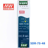 Mean Well SDR-75-48 Single Output Industrial Power Supply 75W 48V 1.6A - DIN Rail - PHOTO 2