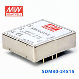 Mean Well SDM30-24S15 DC-DC Converter - 30W - 18~36V in 15V out 2A - PHOTO 1