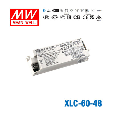 Mean Well XLC-60-48 LED Driver 60W 48V 1.25A