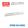 MEAN WELL SPWM-150-24DA2 151.2W 24V CV LED Driver